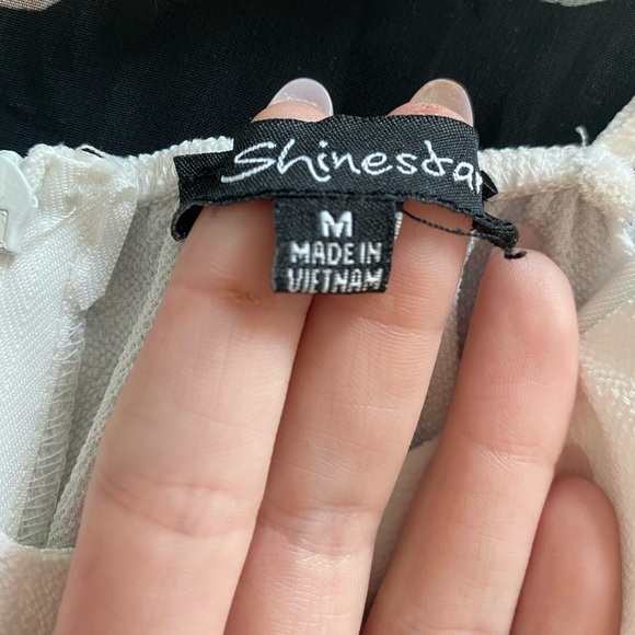 Shinestar | White Maxi Jumper/Romper - Picture 6 of 7